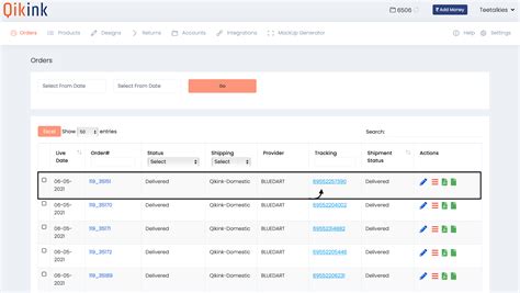 qikink order tracking.